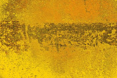 Kırmızı sarı ve siyah renkli kirli duvar, desenli arka plan.