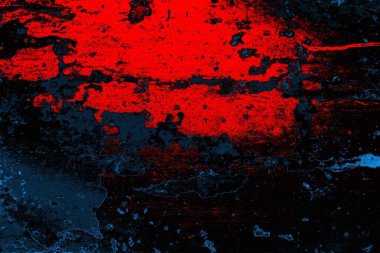 Çizik ve çatlaklarla metal doku