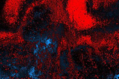 Çizik ve çatlaklarla metal doku