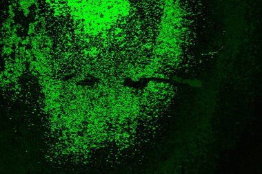 soyut siyah yeşil doku, arkaplan, duvar kağıdını kopyala