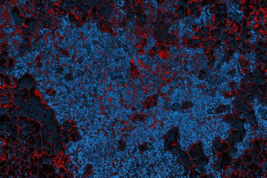 Dökülen boya paslı metal dokusu