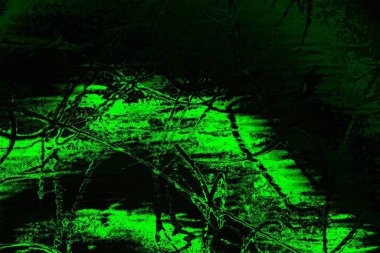 soyut Yeşil ve siyah doku ve arkaplan, boşluğu kopyala