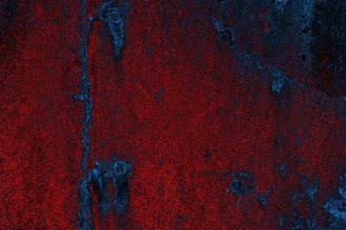 Dökülen boya paslı metal dokusu