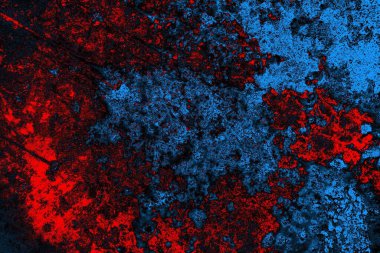 Çizik ve çatlaklarla metal doku