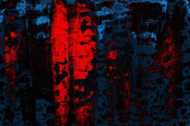 Çizik ve çatlaklarla metal doku