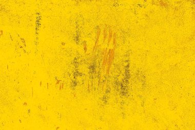 Kırmızı sarı ve siyah renkli kirli duvar, desenli arka plan.