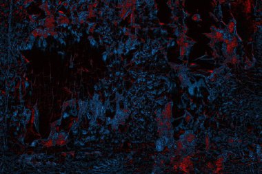 Duvar dokusu arkaplanı eski boyayla soyulmuş