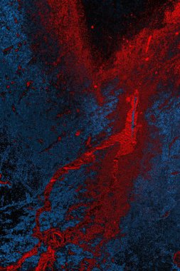 Çizik ve çatlaklarla metal doku