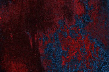 Dökülen boya paslı metal dokusu