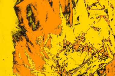 Kırmızı sarı ve siyah renkli kirli duvar, desenli arka plan.