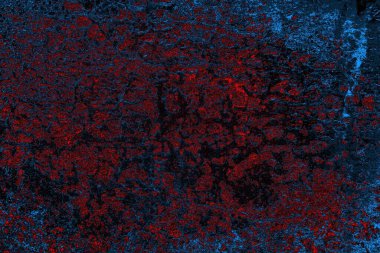 Çizik ve çatlaklarla metal doku