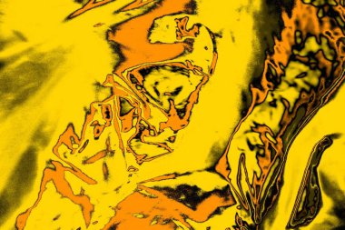 Kırmızı sarı ve siyah renkli kirli duvar, desenli arka plan.