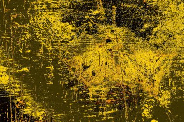 Kırmızı sarı ve siyah renkli kirli duvar, desenli arka plan.