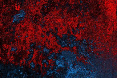 Çizik ve çatlaklarla metal doku