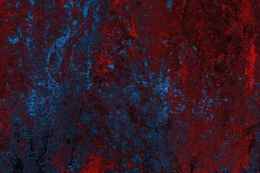 Dökülen boya paslı metal dokusu