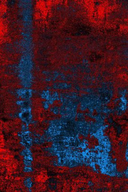 Çizik ve çatlaklarla metal doku