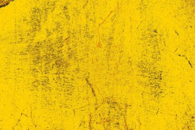 Kırmızı sarı ve siyah renkli kirli duvar, desenli arka plan.