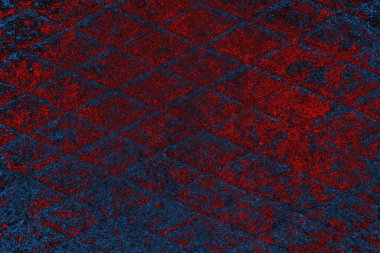 Çizik ve çatlaklarla metal doku