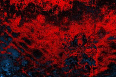 Çizik ve çatlaklarla metal doku