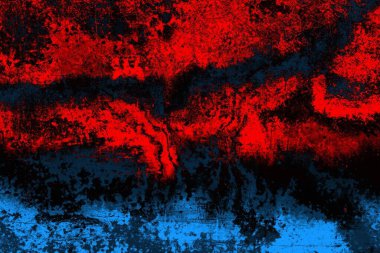 Çizik ve çatlaklarla metal doku