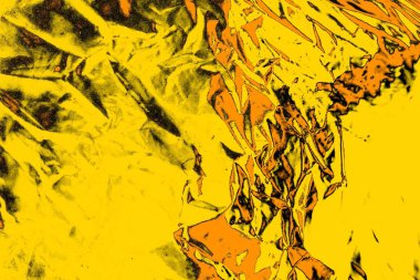 Kırmızı sarı ve siyah renkli kirli duvar, desenli arka plan.