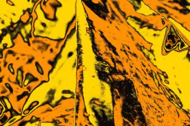 Kırmızı sarı ve siyah renkli kirli duvar, desenli arka plan.