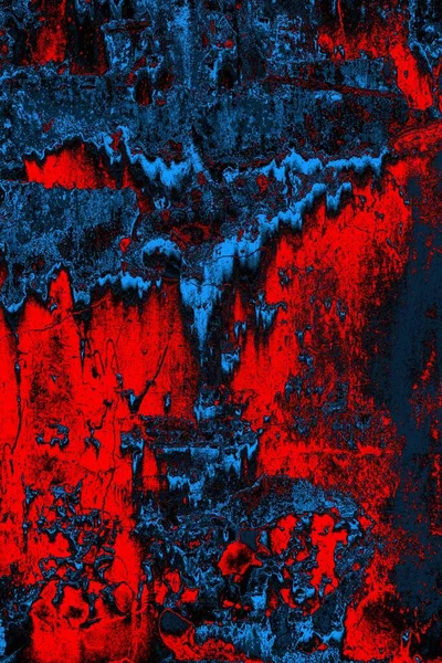 Dökülen boya paslı metal dokusu