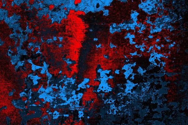 Çizik ve çatlaklarla metal doku