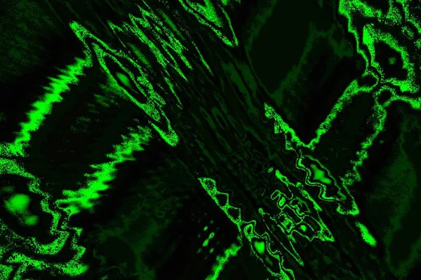 Абстрактная Зеленая Черная Текстура Фон Пространство Копирования — стоковое фото