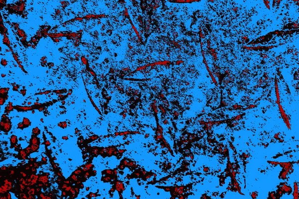 抽象的な青赤のテクスチャ背景コピースペース壁紙 — ストック写真