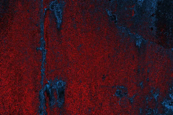 Dökülen boya paslı metal dokusu