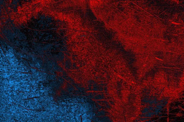 Abstrait Bleu Texture Rouge Fond Espace Copie Papier Peint — Photo