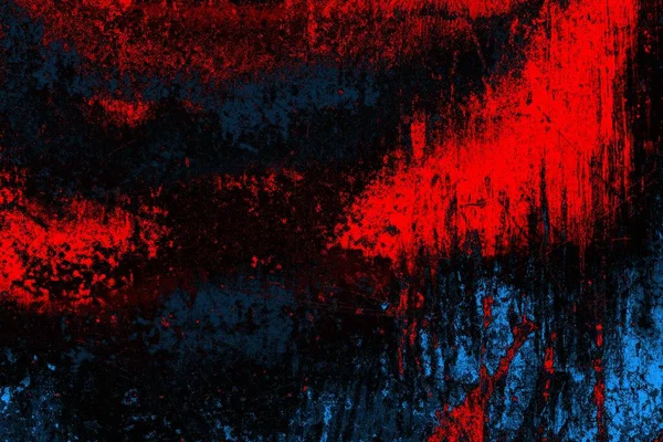 Abstrait Bleu Texture Rouge Fond Espace Copie Papier Peint — Photo