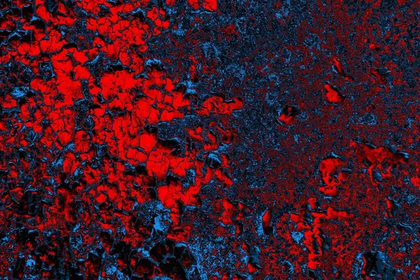 Dökülen boya paslı metal dokusu