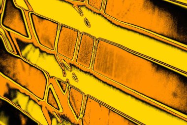 Kırmızı sarı ve siyah renkli kirli duvar, desenli arka plan.