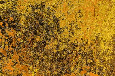 Kırmızı sarı ve siyah renkli kirli duvar, desenli arka plan. 