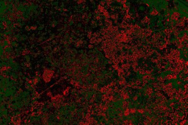 Dökülen boya paslı metal dokusu