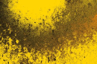 Kırmızı sarı ve siyah renkli kirli duvar, desenli arka plan.