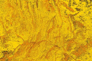 Kırmızı sarı ve siyah renkli kirli duvar, desenli arka plan.