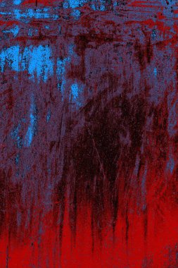 Çizik ve çatlaklarla metal doku