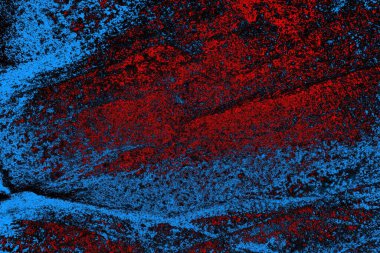 Çizik ve çatlaklarla metal doku