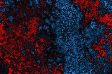 Çizik ve çatlaklarla metal doku