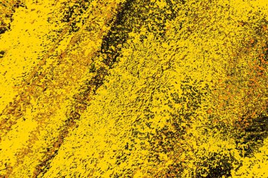 Kırmızı sarı ve siyah renkli kirli duvar, desenli arka plan.