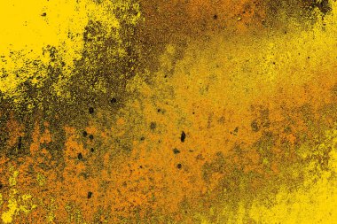 Kırmızı sarı ve siyah renkli kirli duvar, desenli arka plan.