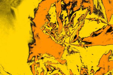 Kırmızı sarı ve siyah renkli kirli duvar, desenli arka plan.