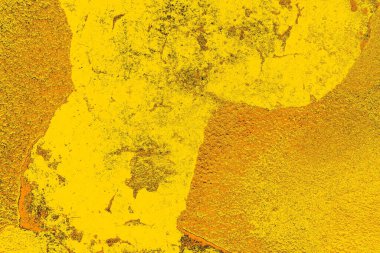 Kırmızı sarı ve siyah renkli kirli duvar, desenli arka plan.