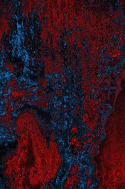 Dökülen boya paslı metal dokusu