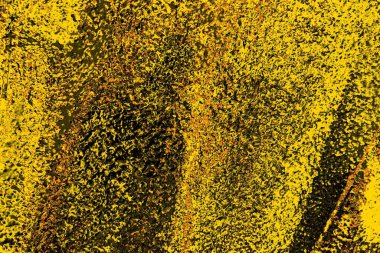 Kırmızı sarı ve siyah renkli kirli duvar, desenli arka plan.