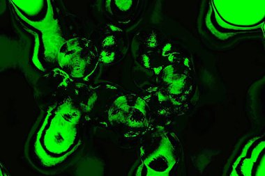 Yeşil ve siyah doku ve arkaplan, boşluğu kopyala