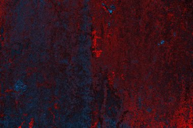 Dökülen boya paslı metal dokusu